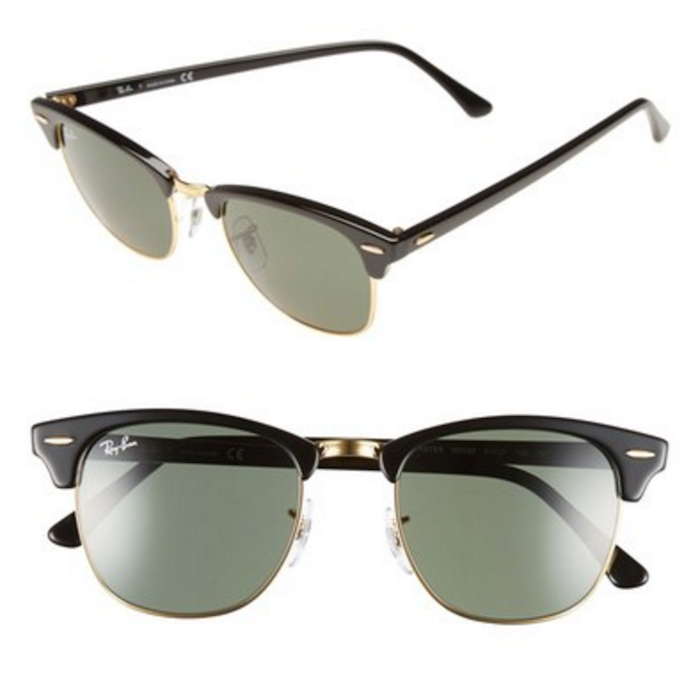 Ray-Ban 'Classic Clubmaster' 51mm Sunglasses