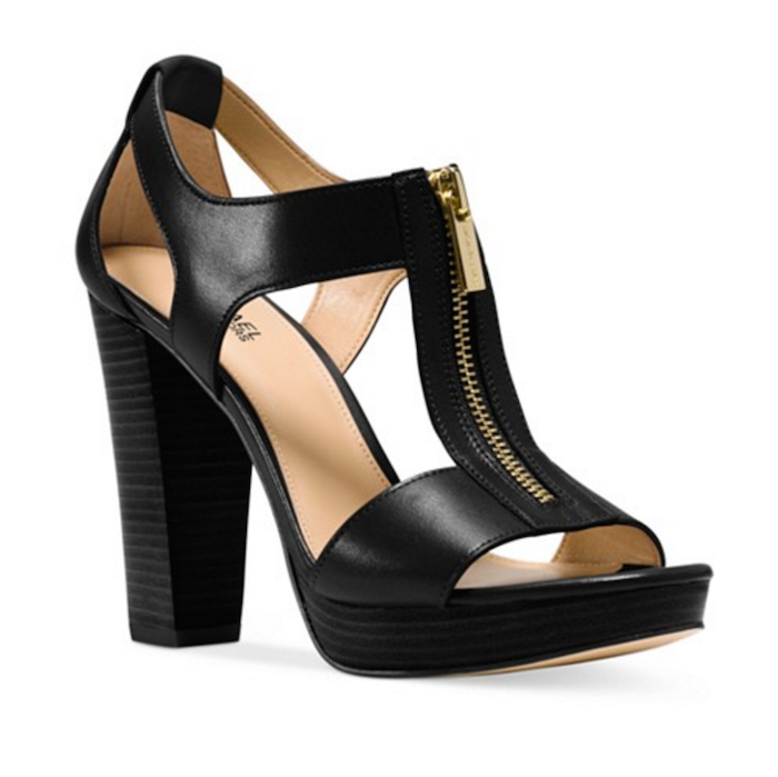 MICHAEL Michael Kors Berkley T-Strap Platform Dress Sandals