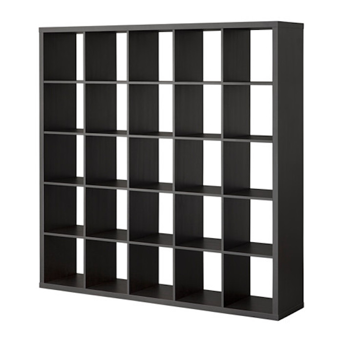 KALLAX Shelf unit, black-brown