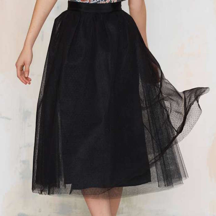 Nasty Gal Get into the Groove Tulle Skirt