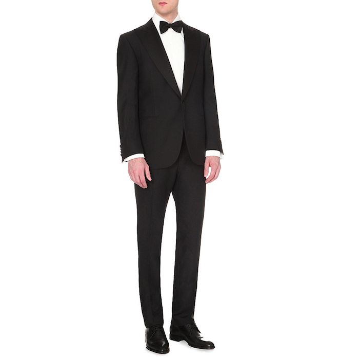 CORNELIANI Regular-fit wool tuxedo suit