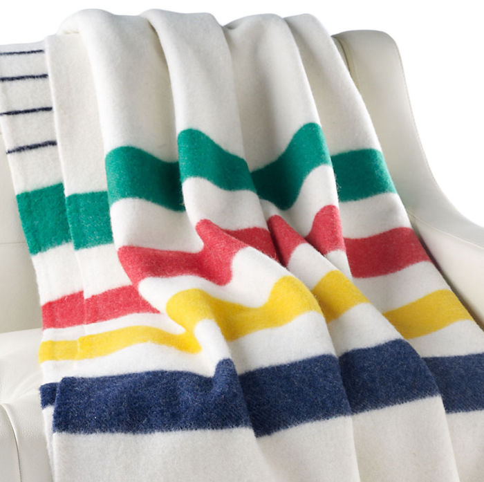 HUDSON'S BAY COMPANY Iconic Point Blanket Multistripe