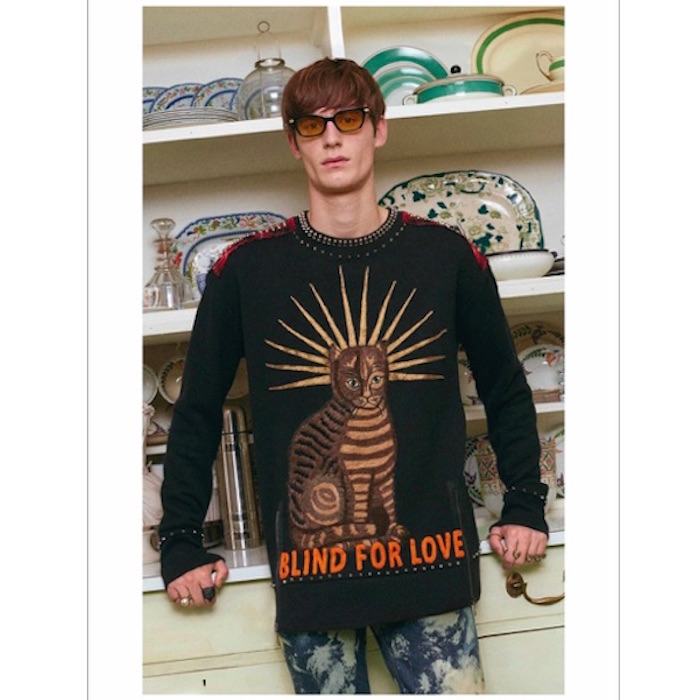 Blind for love sweater