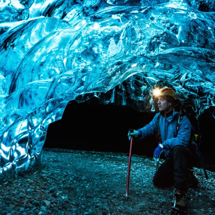 Glacier Adventure Blue Ice Cave Tour
