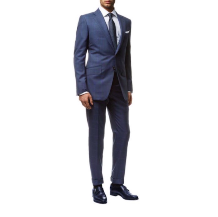 TOM FORD O’Connor Windowpane Suit