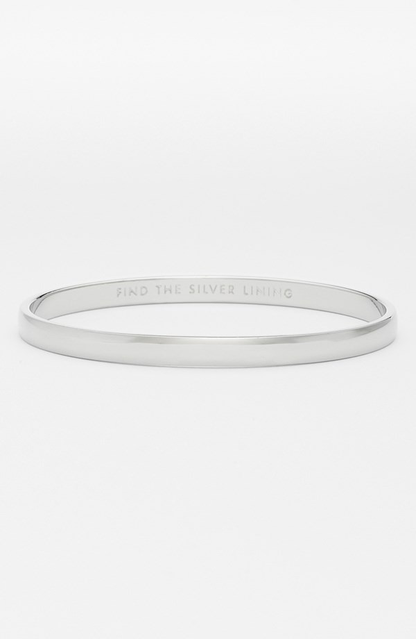 Idiom - Find The Silver Lining' Bangle