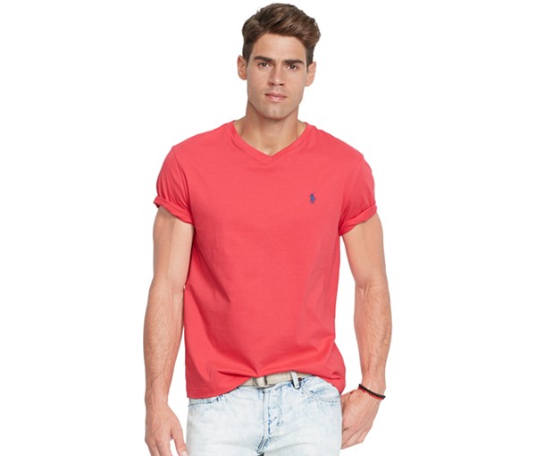 Polo Ralph Lauren Jersey V-Neck T-Shirt | Blingby