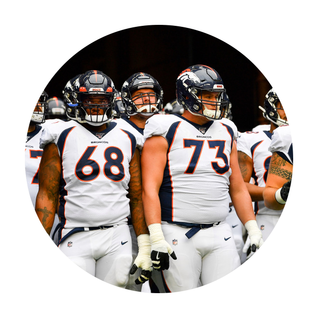 Denver Broncos Offensive Line