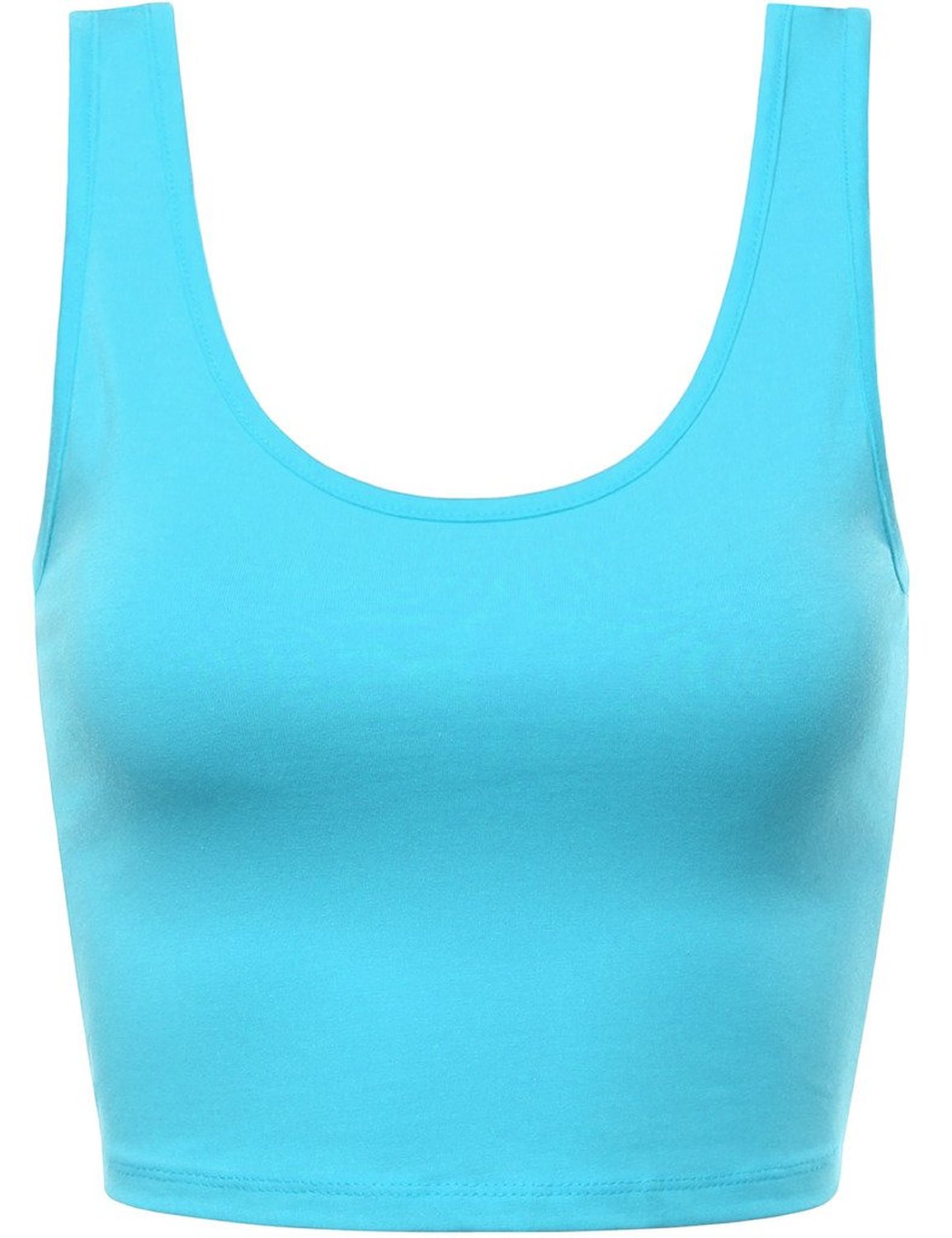 FPT Womens Basic Crop Tank Top | Blingby