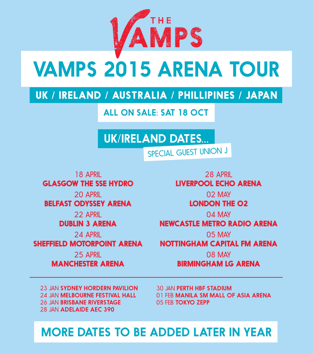 The Vamps Concerts