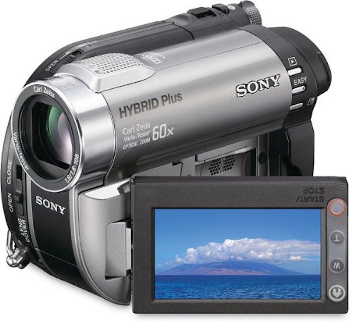 Sony Handycam DCR-DVD850 DVD Hybrid Camcorder with 60X Optical Zoom (Silver)