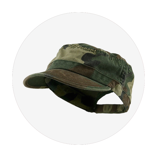 Army Caps: Camo 