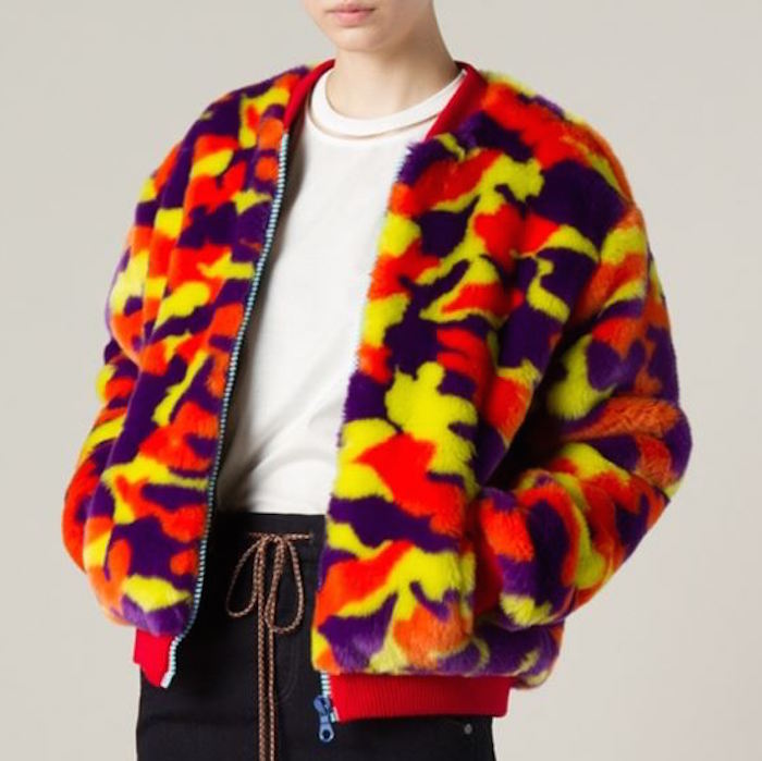 House Of Holland Faux Fur Bomber