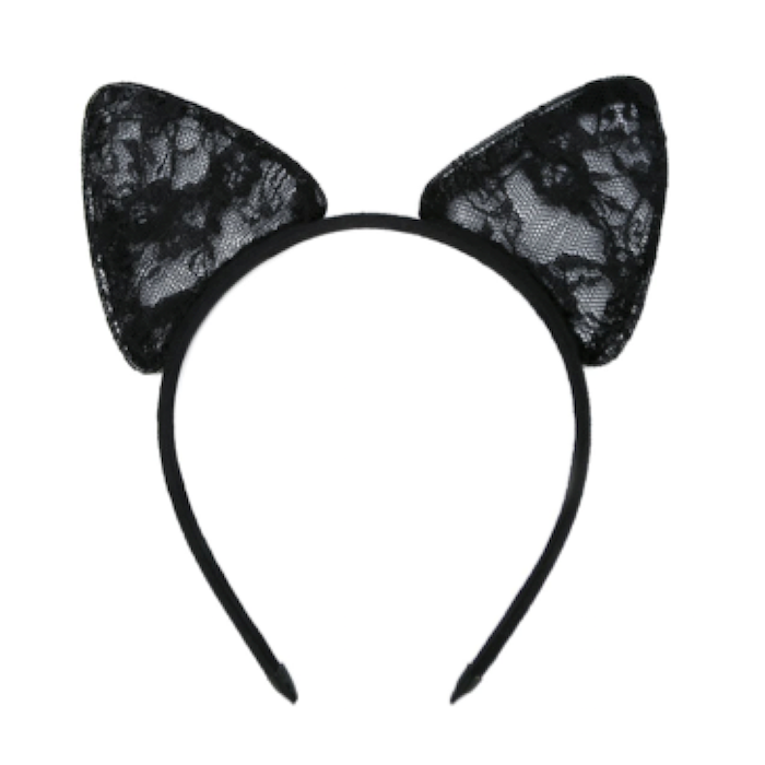 MAISON CLOSE lace cat ear headband