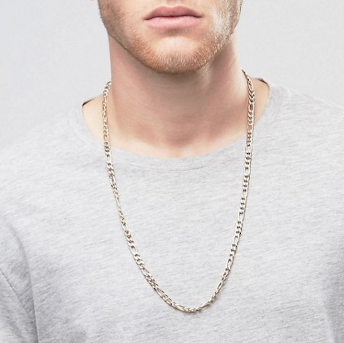 ASOS Chain Interest Necklace In Gold
