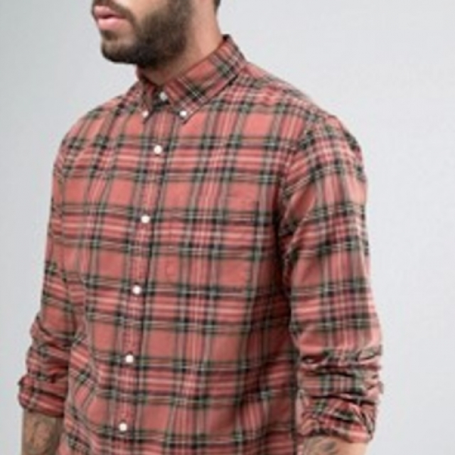 Denim & Supply Ralph Lauren Shirt Tartan Button Down Regular Fit