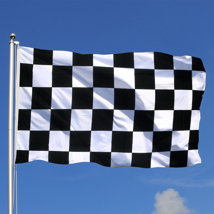 Large New 4x6 Race Auto Racing Checkered Flags