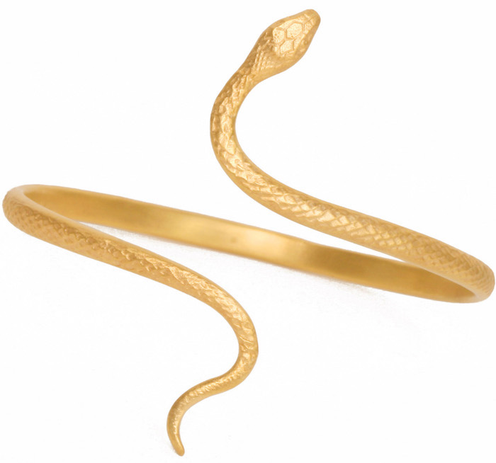 Eddera Paris - Cobra Cuff in 18k Vermeil Gold