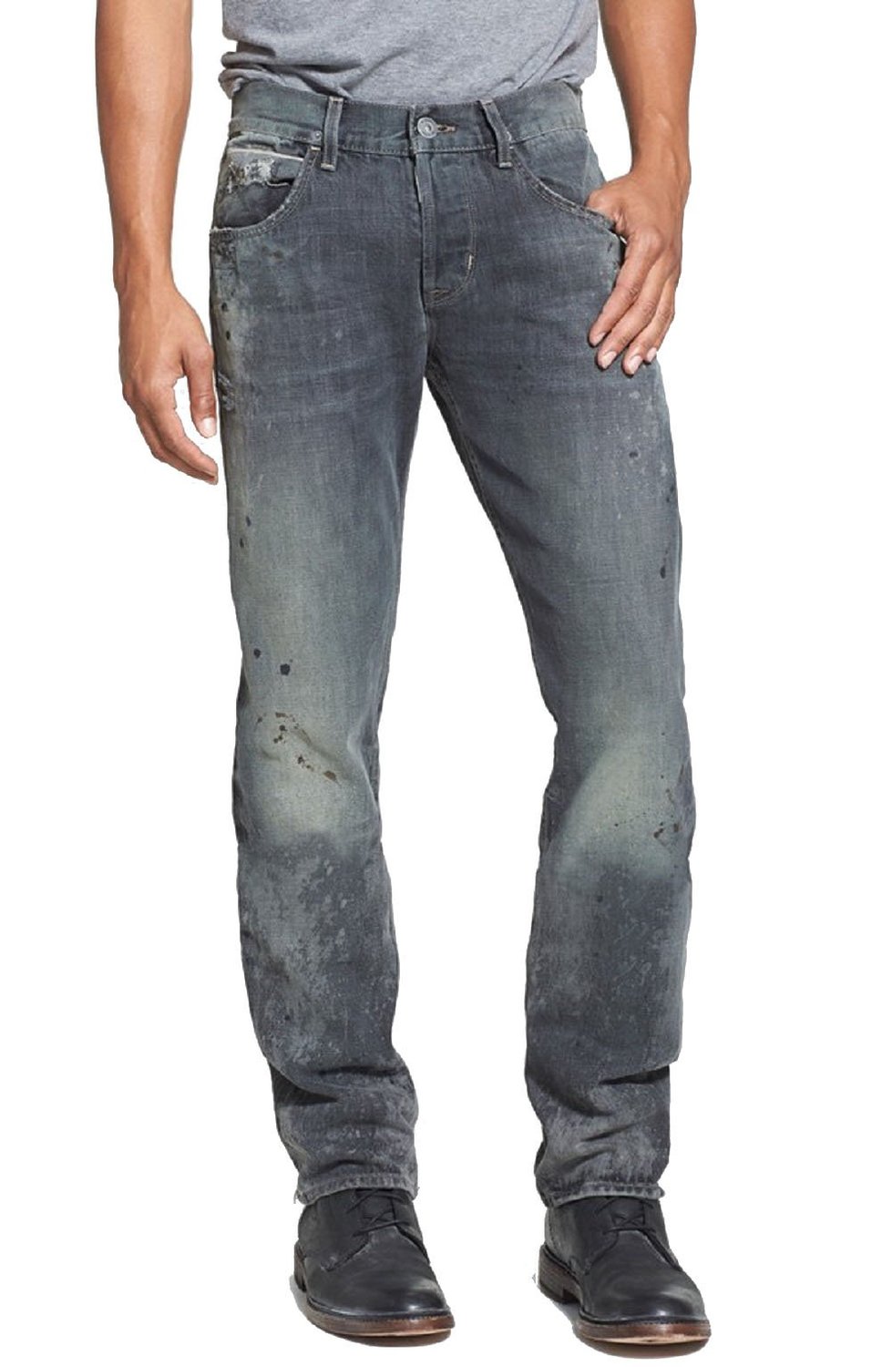 Hudson Jeans 'Byron' Straight Leg Jeans (Oxidized)
