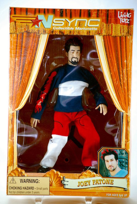 N Sync Collectible Marionette Figure - Joey Fatone Figure: Discontinued, Living Toyz