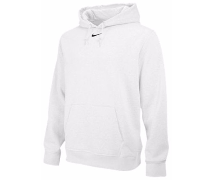 nike team club hoodie grey