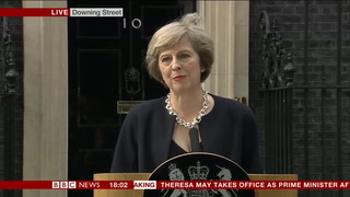 Theresa May: First speech as Prime Minister