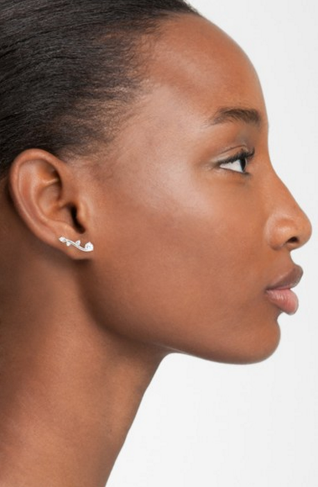 Nadri Crystal Accent Stud Earrings