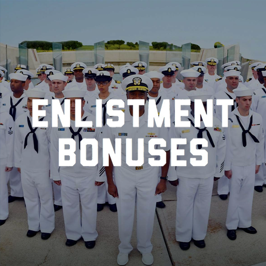 ENLISTMENT BONUSES