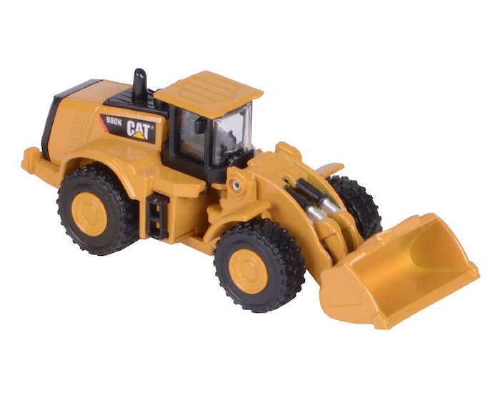 Toy State Caterpillar Metal Machines 980K Wheel Loader Diecast Vehicle (Styles May Vary)