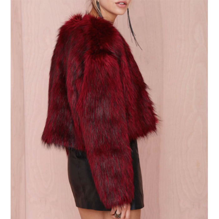 Nasty Gal Collection Rager Faux Fur Jacket