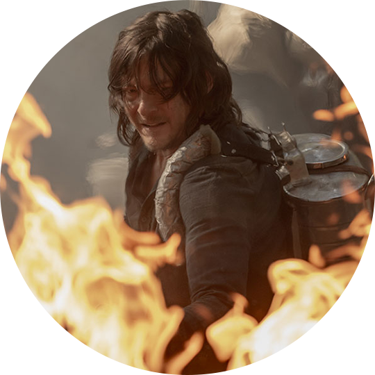 Fire and Walkers Are No Match for Daryl