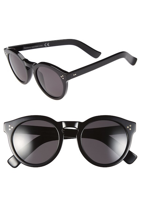 Illesteva 'Leonard II' 50mm Round Sunglasses