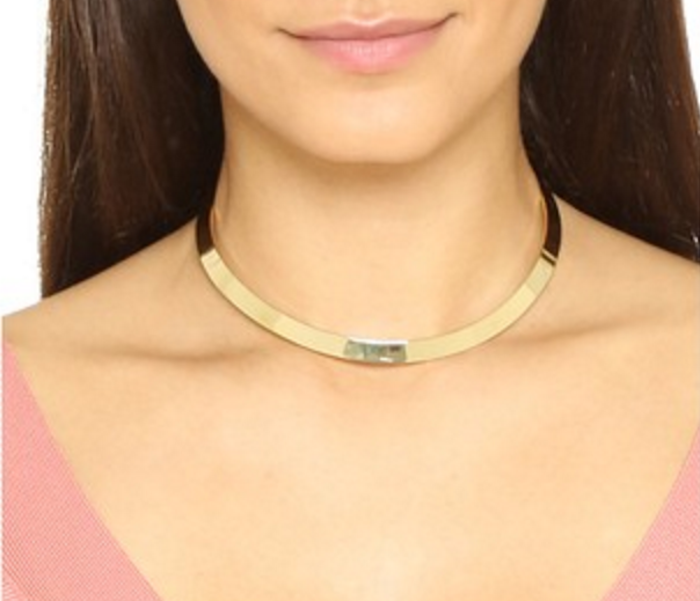Alexis Bittar Liquid Gold Thin Collar