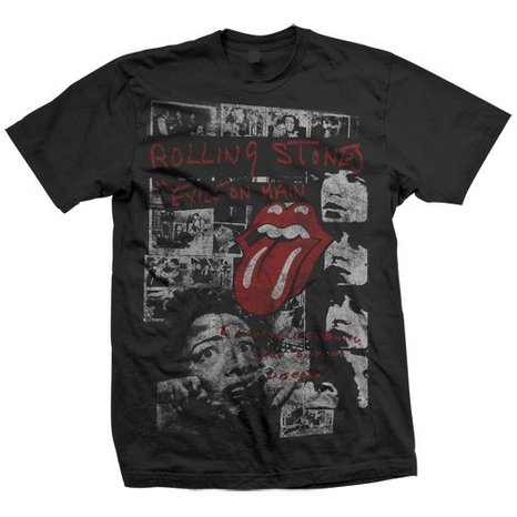 Bravado Men's Rolling Stones Exile Faded T-shirt