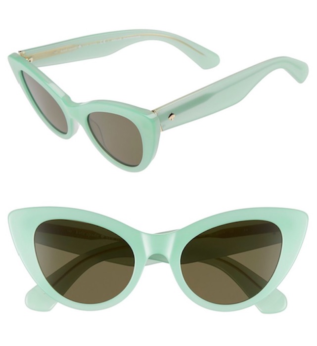 kate spade new york 'deandra' 50mm cat eye sunglasses