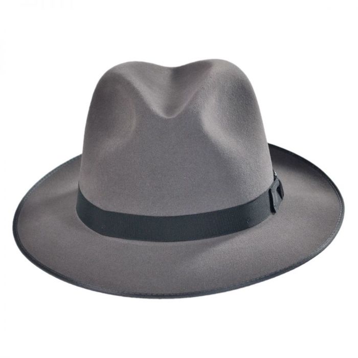 Runabout Packable Fur Felt Fedora Hat 