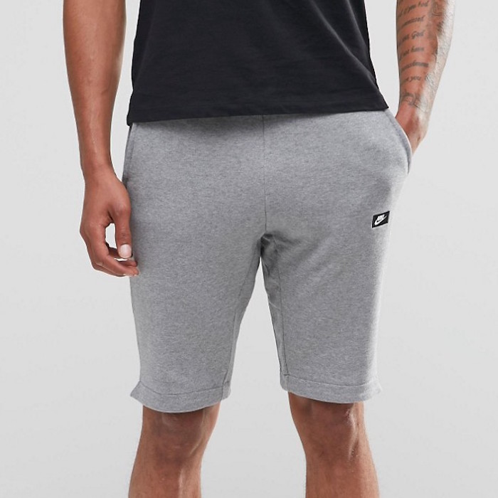 Nike Modern Sweat Shorts In Grey