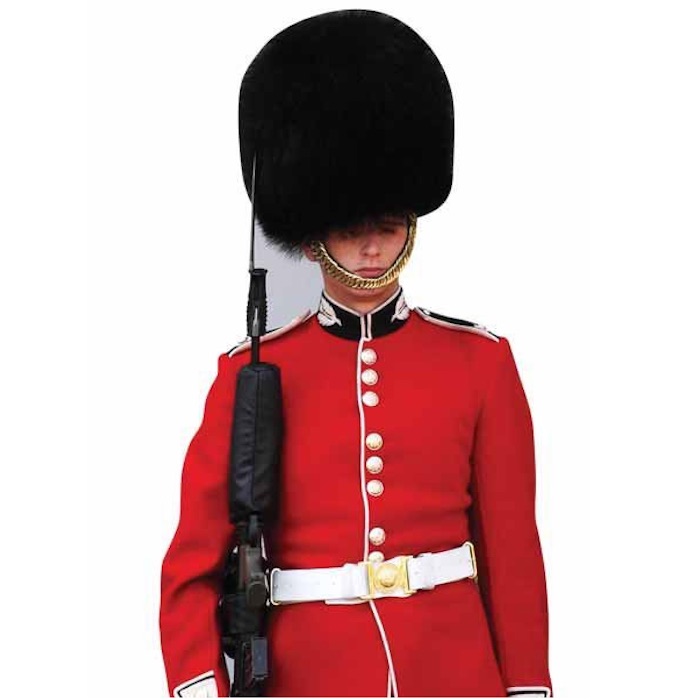 The Queen's Guard Royal Family Guardsman Lifesize Cardboard Cutout 