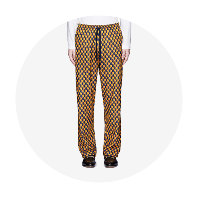 Gucci Men's Geometric Print Jogging Pants | Blingby