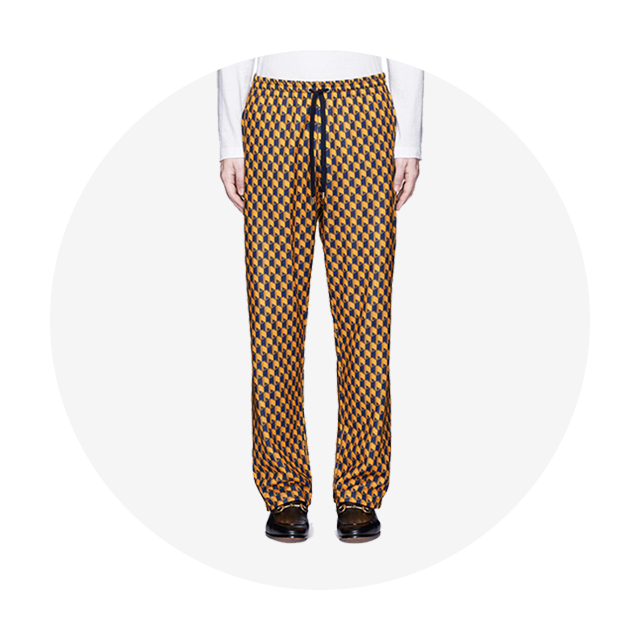 Gucci Men's Geometric Print Jogging Pants