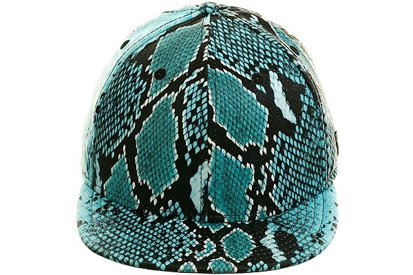 Snakeskin Fitted Hat - By Jeremy Scott