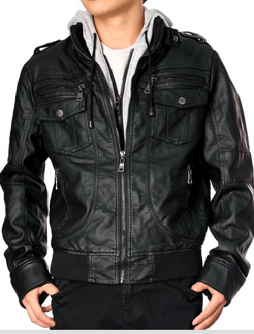 Rnz Premium Designer Faux Leather Jacket M1