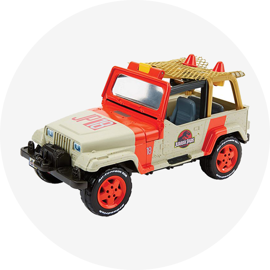 Matchbox Jurassic World Jeep Wrangler + Rescue Net