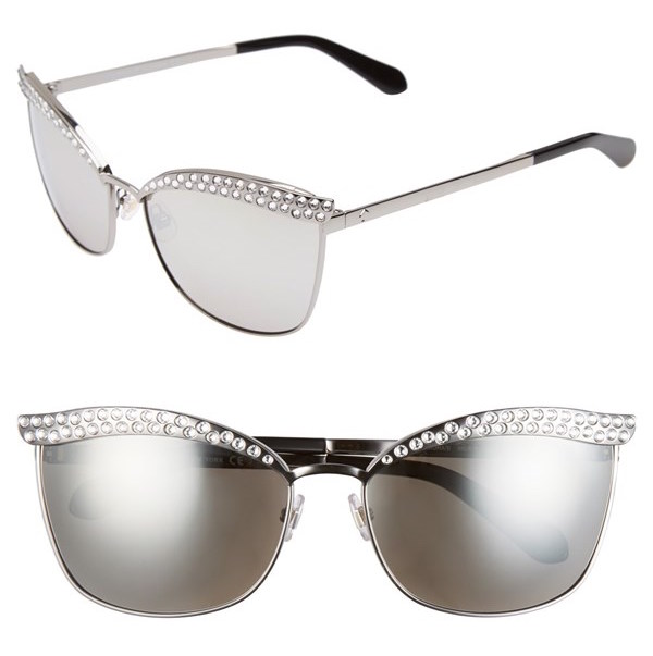 Kate Spade New York 'Leandra' 62Mm Cat Eye Aviator Sunglasses