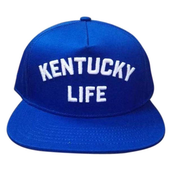 New Blue Kentucky Life Snapback Fitted Cap