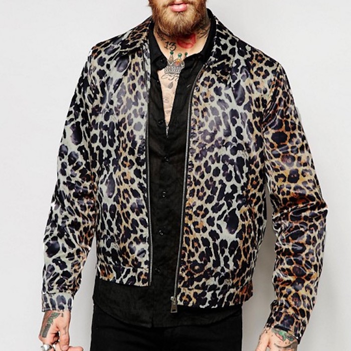 ASOS All Over Leopard Print Jacket | Blingby