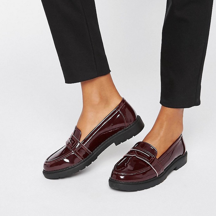 London Rebel Chunky Loafers