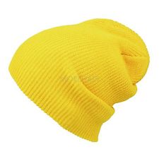 New Solid Winter Long Beanie