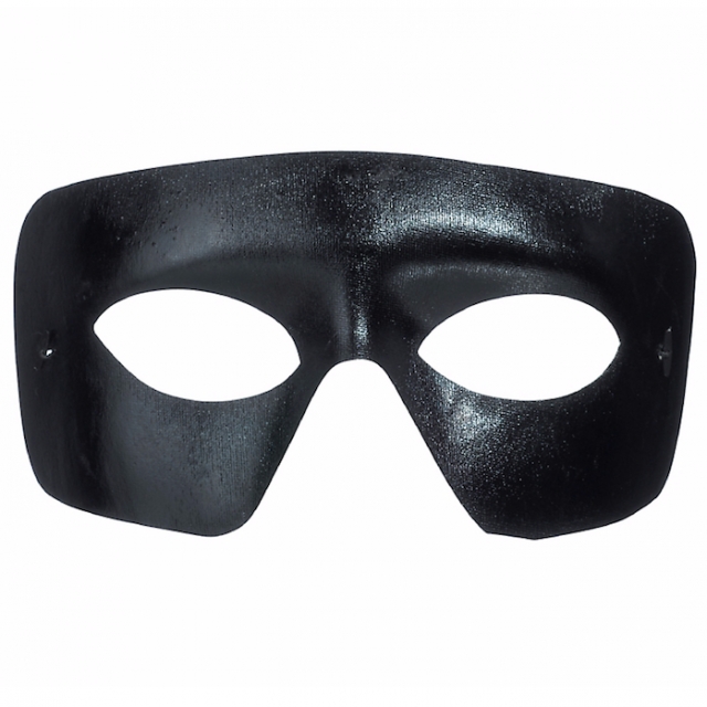 Black Dominatrix Eye Mask