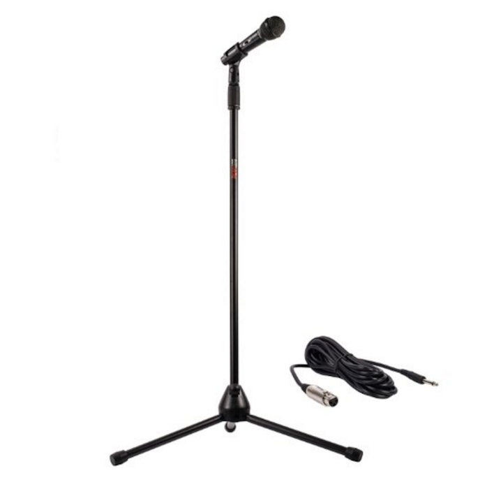 Nady MSC-3 Center Stage Microphone with microphone stand, clip, and 20 ft. cable